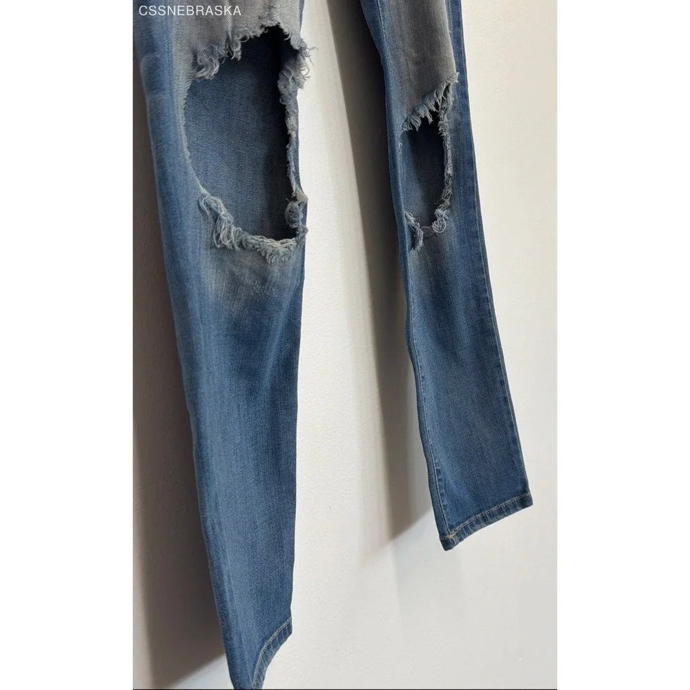 Flying Monkey Blue Womens Denim Jeans -‎ Size 24 - Picture 5 of 12